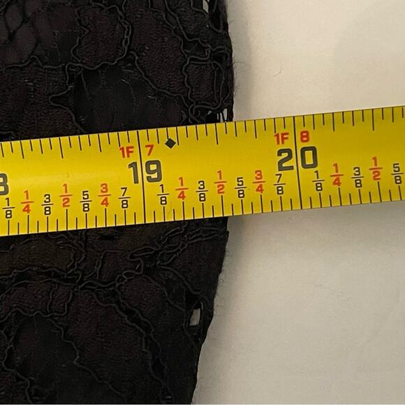 J Crew Sheer Black Lace Party Event Occasion Sheath Dress NWT Size 6 - Picture 13 of 14